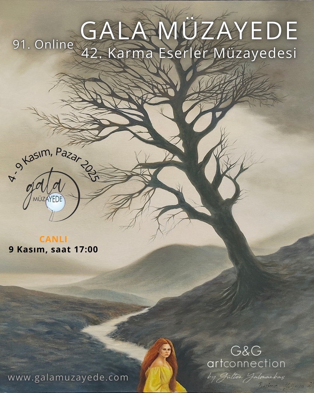 91. ONLINE 42. KARMA ESERLER MÜZAYEDESİ - Gala Müzayede 91. ONLINE 42. KARMA ESERLER MÜZAYEDESİ - Gala Müzayede